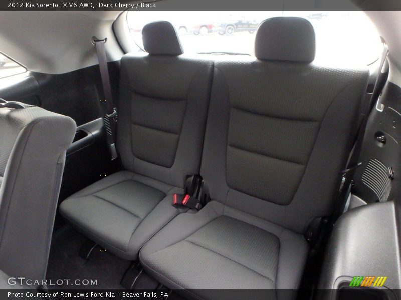 Dark Cherry / Black 2012 Kia Sorento LX V6 AWD
