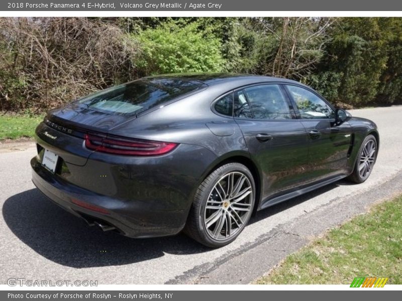 Volcano Grey Metallic / Agate Grey 2018 Porsche Panamera 4 E-Hybrid