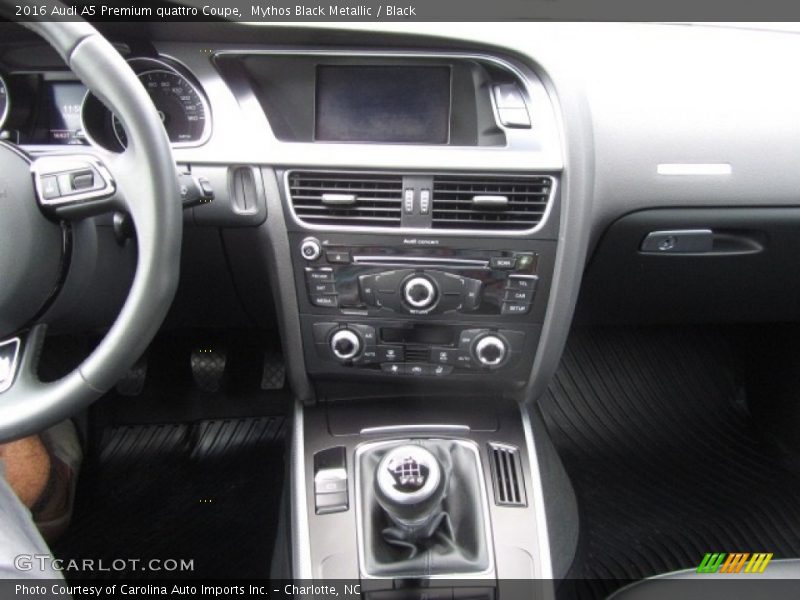 Mythos Black Metallic / Black 2016 Audi A5 Premium quattro Coupe