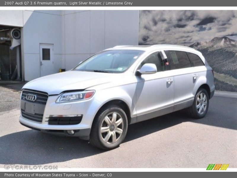 Light Silver Metallic / Limestone Grey 2007 Audi Q7 3.6 Premium quattro