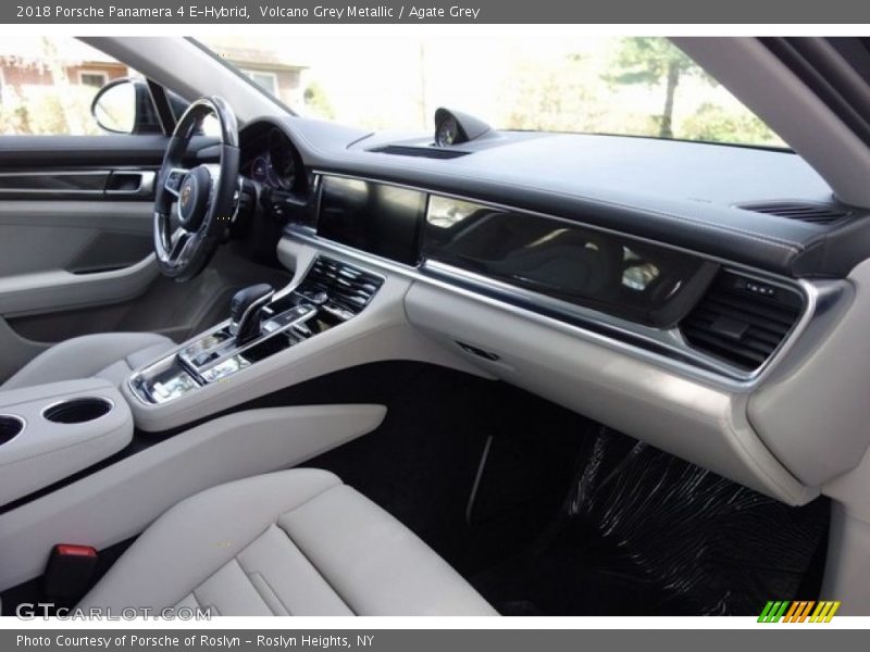 Volcano Grey Metallic / Agate Grey 2018 Porsche Panamera 4 E-Hybrid