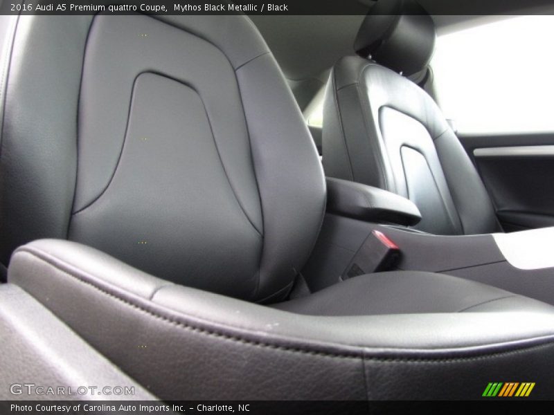 Mythos Black Metallic / Black 2016 Audi A5 Premium quattro Coupe