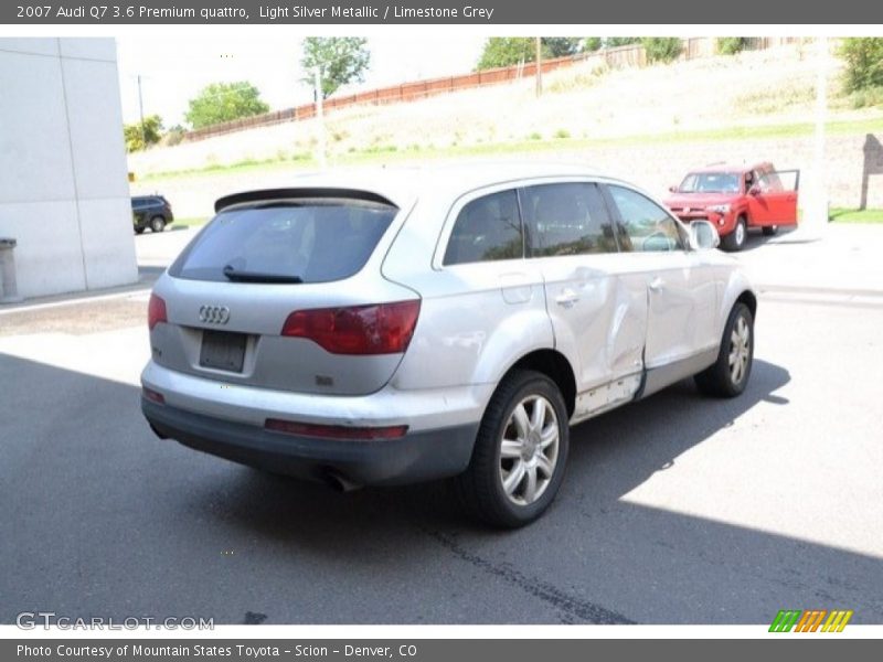 Light Silver Metallic / Limestone Grey 2007 Audi Q7 3.6 Premium quattro