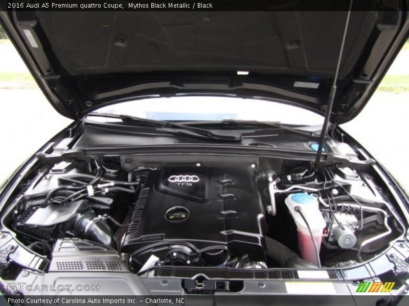 Mythos Black Metallic / Black 2016 Audi A5 Premium quattro Coupe