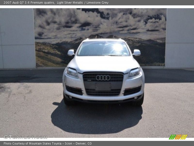 Light Silver Metallic / Limestone Grey 2007 Audi Q7 3.6 Premium quattro