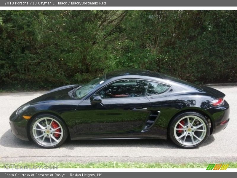  2018 718 Cayman S Black