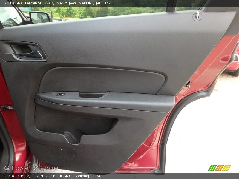 Merlot Jewel Metallic / Jet Black 2010 GMC Terrain SLE AWD
