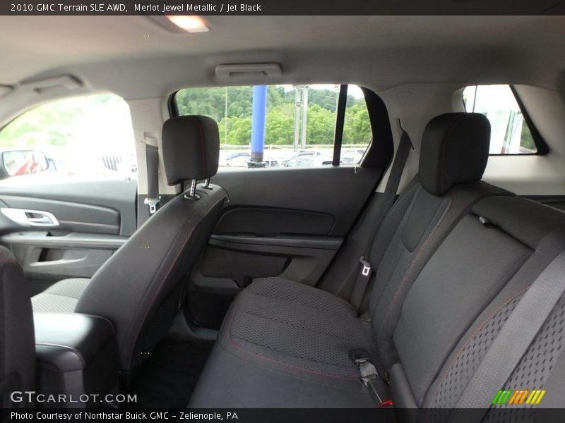 Merlot Jewel Metallic / Jet Black 2010 GMC Terrain SLE AWD