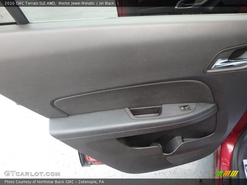 Merlot Jewel Metallic / Jet Black 2010 GMC Terrain SLE AWD