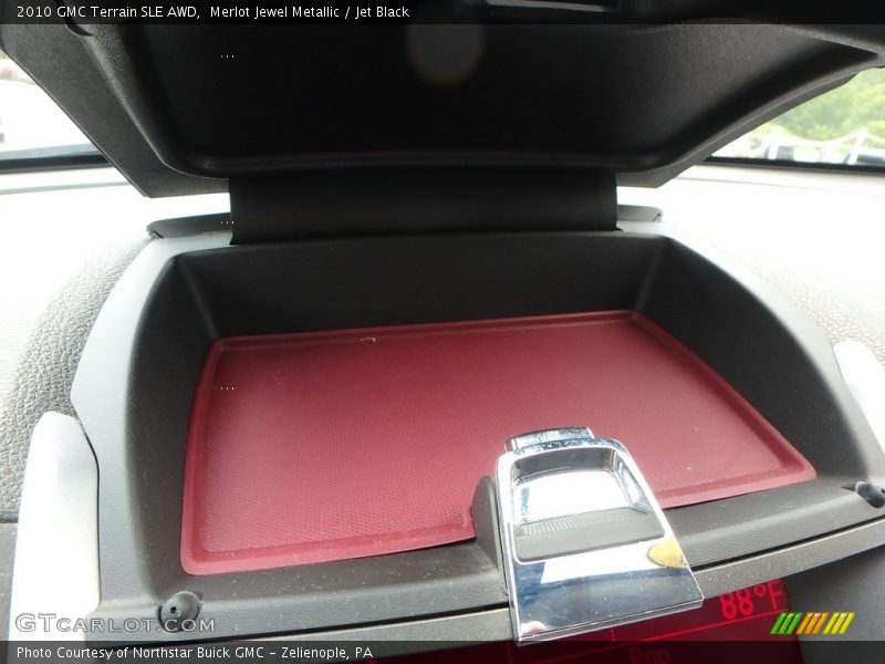 Merlot Jewel Metallic / Jet Black 2010 GMC Terrain SLE AWD