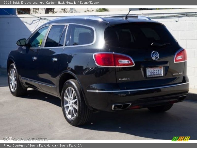 Carbon Black Metallic / Ebony/Ebony 2015 Buick Enclave Leather