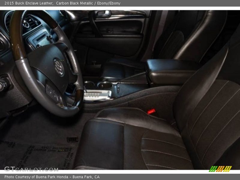 Carbon Black Metallic / Ebony/Ebony 2015 Buick Enclave Leather