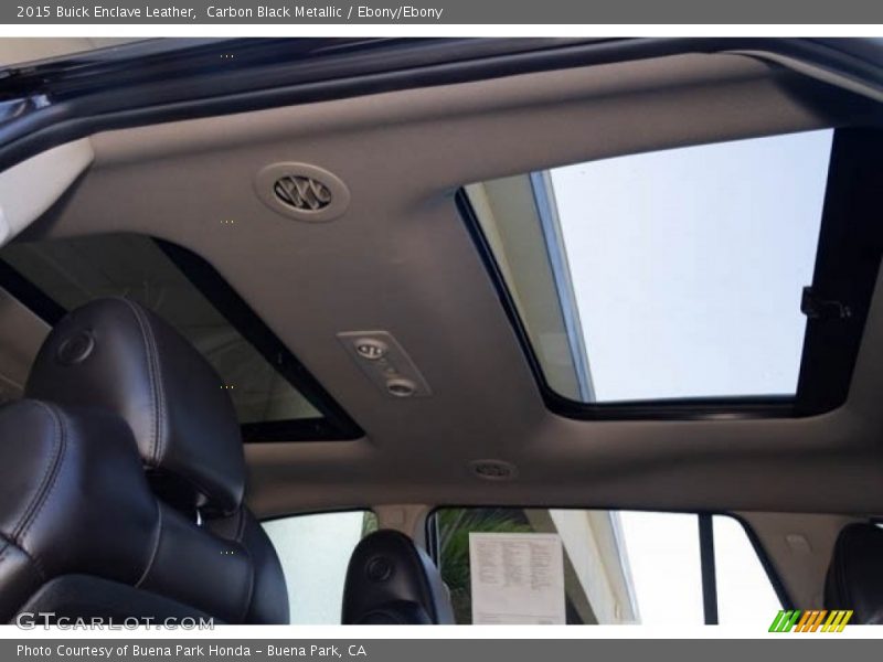 Carbon Black Metallic / Ebony/Ebony 2015 Buick Enclave Leather