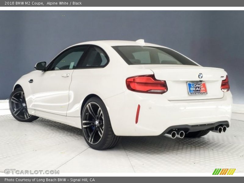 Alpine White / Black 2018 BMW M2 Coupe