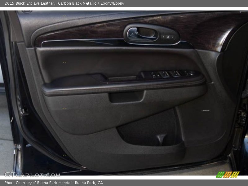 Carbon Black Metallic / Ebony/Ebony 2015 Buick Enclave Leather