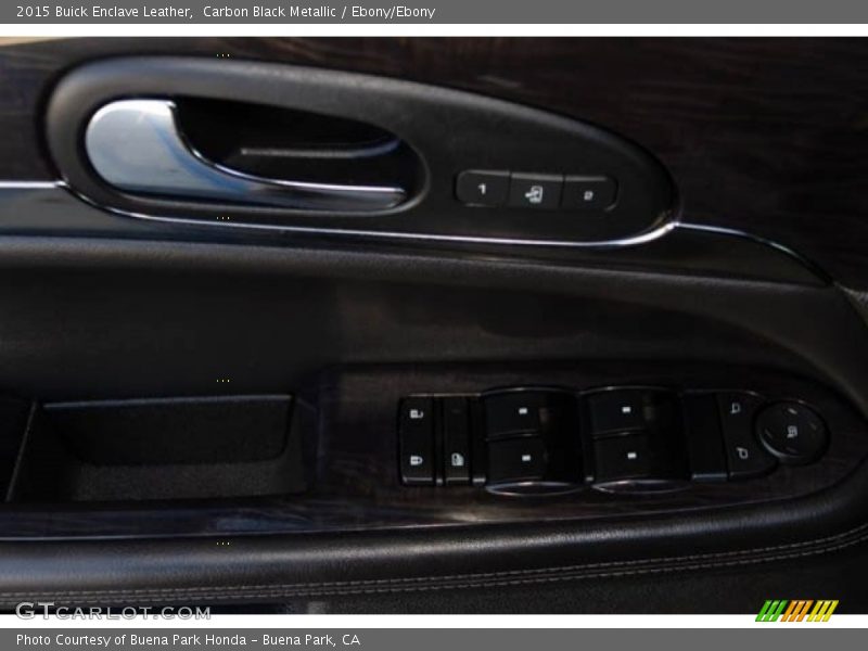 Carbon Black Metallic / Ebony/Ebony 2015 Buick Enclave Leather