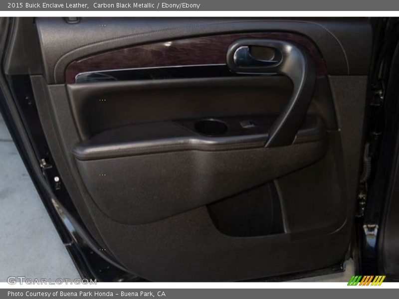 Carbon Black Metallic / Ebony/Ebony 2015 Buick Enclave Leather