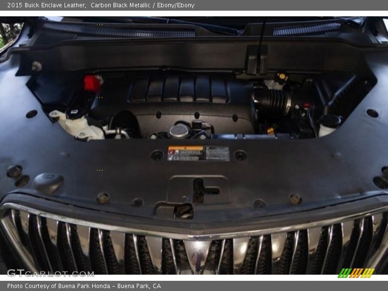 Carbon Black Metallic / Ebony/Ebony 2015 Buick Enclave Leather