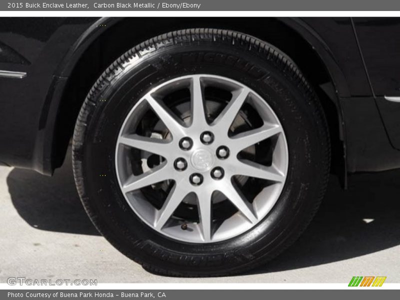 Carbon Black Metallic / Ebony/Ebony 2015 Buick Enclave Leather