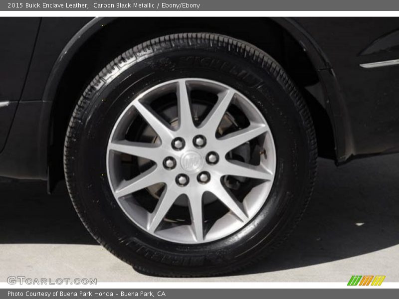 Carbon Black Metallic / Ebony/Ebony 2015 Buick Enclave Leather