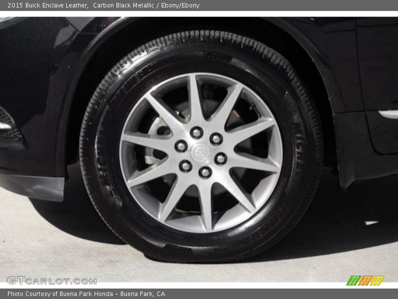 Carbon Black Metallic / Ebony/Ebony 2015 Buick Enclave Leather