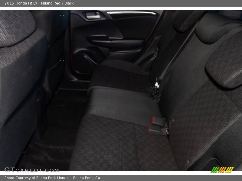 Milano Red / Black 2015 Honda Fit LX