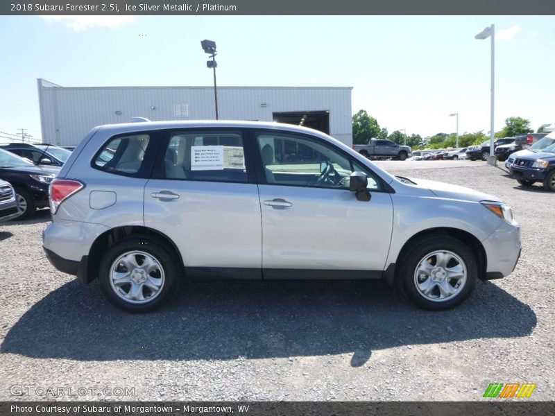 Ice Silver Metallic / Platinum 2018 Subaru Forester 2.5i