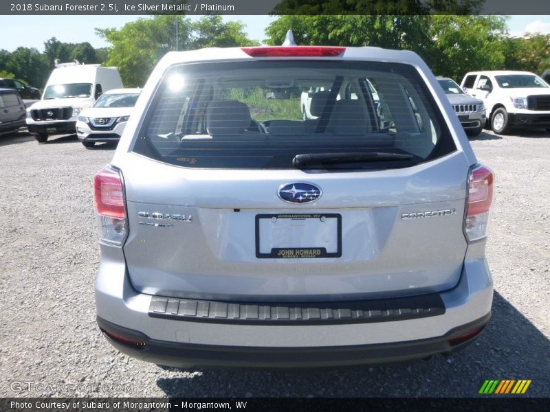 Ice Silver Metallic / Platinum 2018 Subaru Forester 2.5i