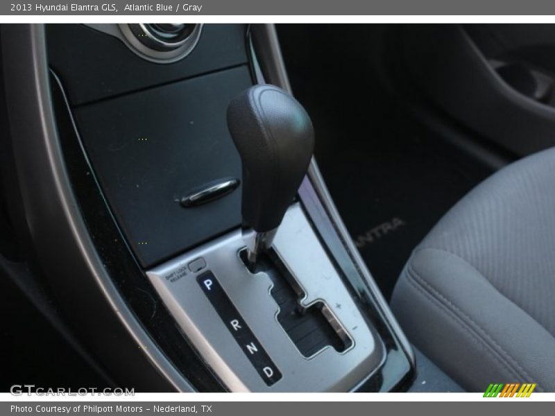 Atlantic Blue / Gray 2013 Hyundai Elantra GLS