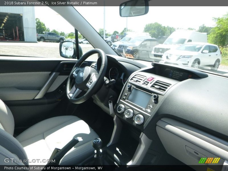 Ice Silver Metallic / Platinum 2018 Subaru Forester 2.5i