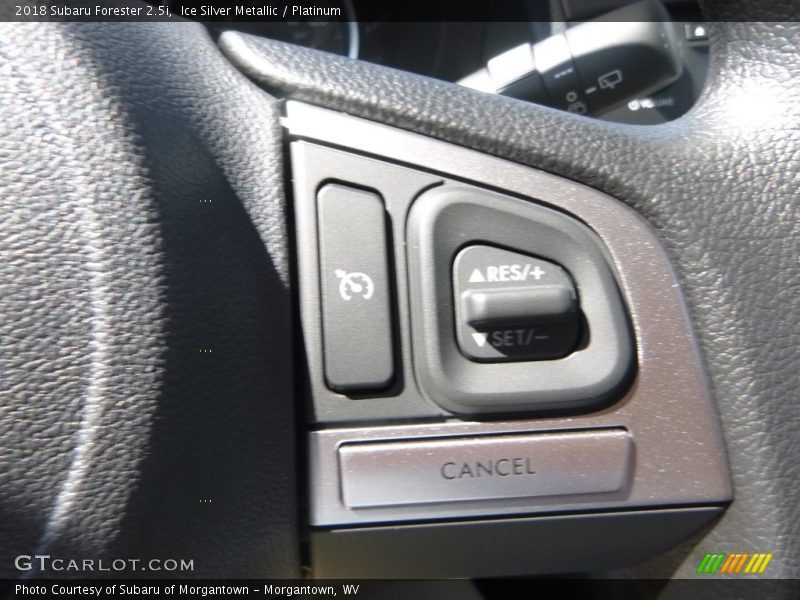 Ice Silver Metallic / Platinum 2018 Subaru Forester 2.5i