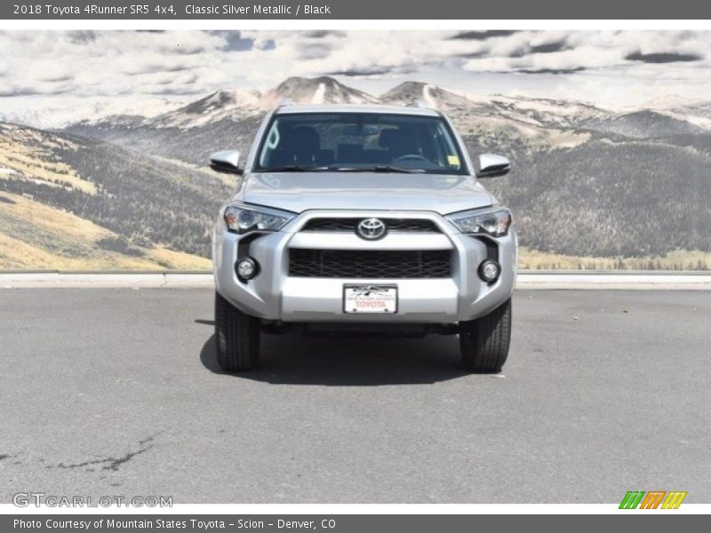 Classic Silver Metallic / Black 2018 Toyota 4Runner SR5 4x4