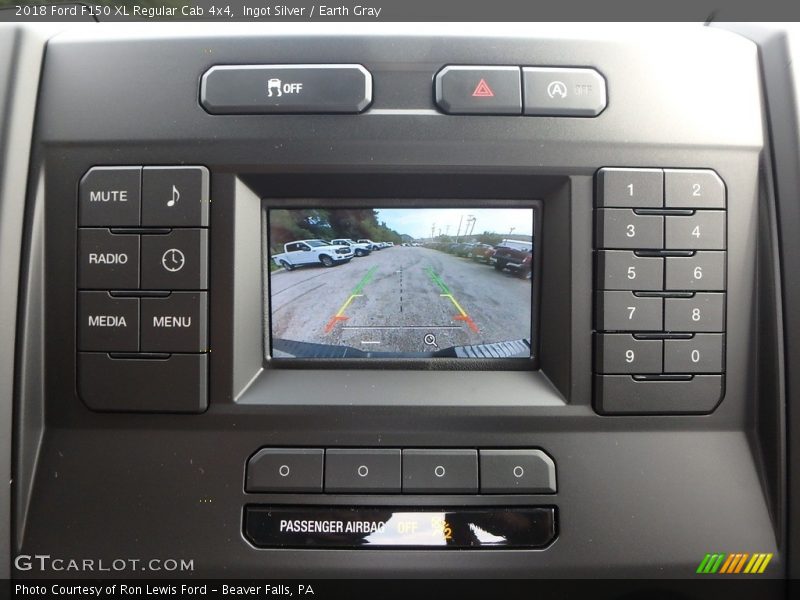 Controls of 2018 F150 XL Regular Cab 4x4