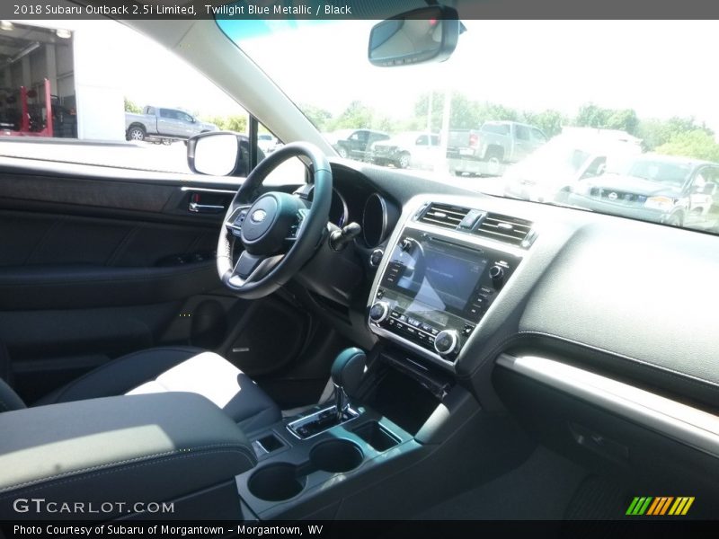 Twilight Blue Metallic / Black 2018 Subaru Outback 2.5i Limited