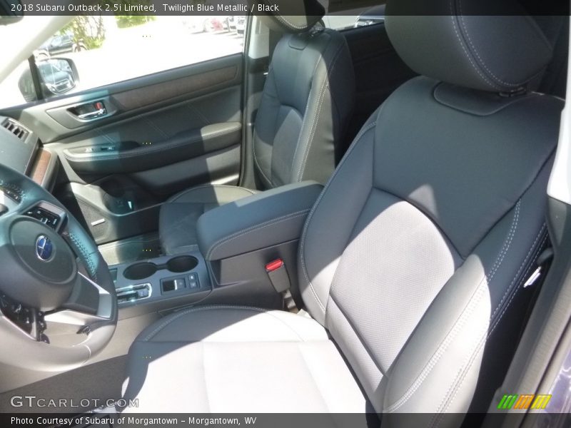 Twilight Blue Metallic / Black 2018 Subaru Outback 2.5i Limited