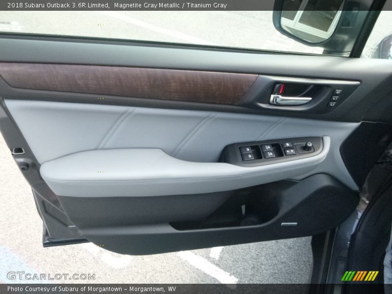Magnetite Gray Metallic / Titanium Gray 2018 Subaru Outback 3.6R Limited
