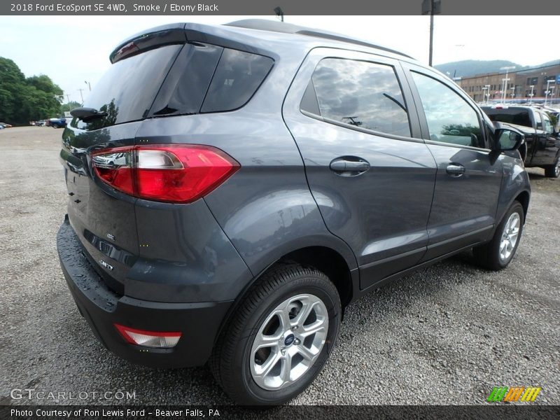 Smoke / Ebony Black 2018 Ford EcoSport SE 4WD