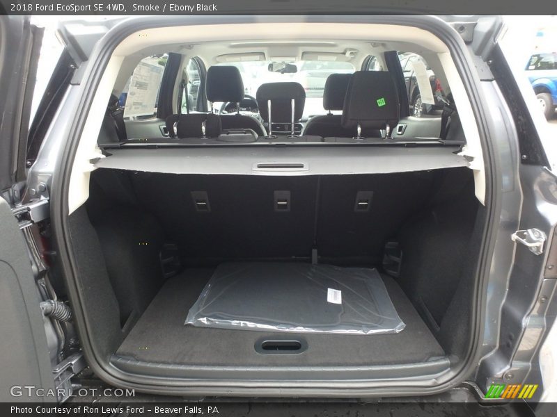 Smoke / Ebony Black 2018 Ford EcoSport SE 4WD