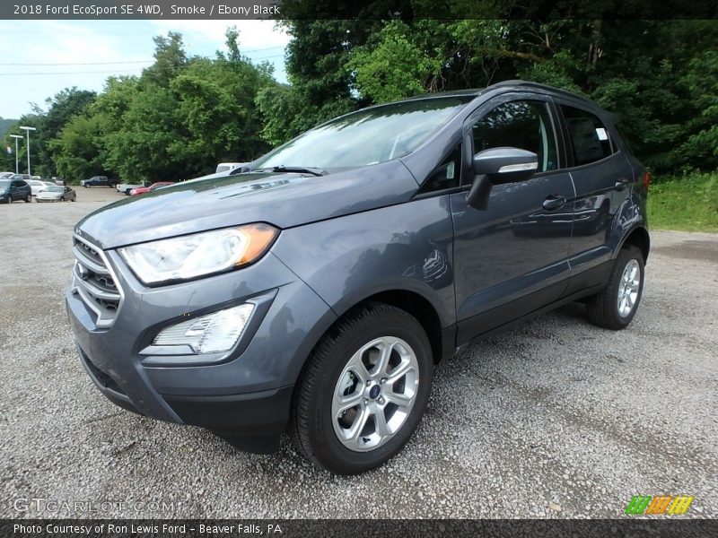 Smoke / Ebony Black 2018 Ford EcoSport SE 4WD