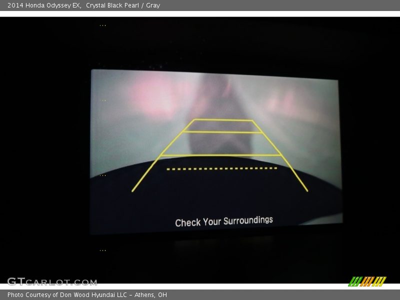 Crystal Black Pearl / Gray 2014 Honda Odyssey EX