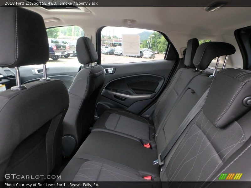Smoke / Ebony Black 2018 Ford EcoSport SE 4WD