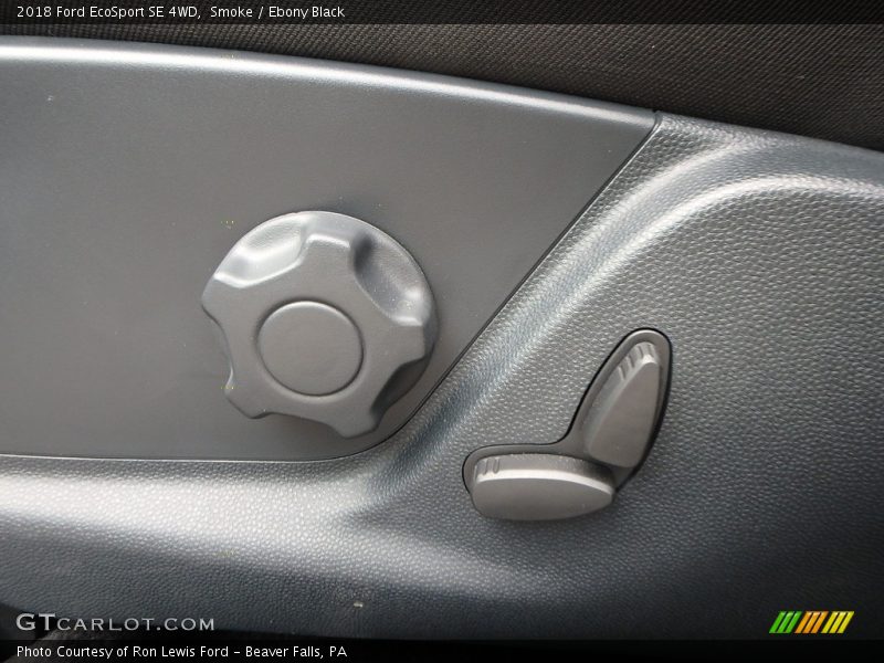 Smoke / Ebony Black 2018 Ford EcoSport SE 4WD
