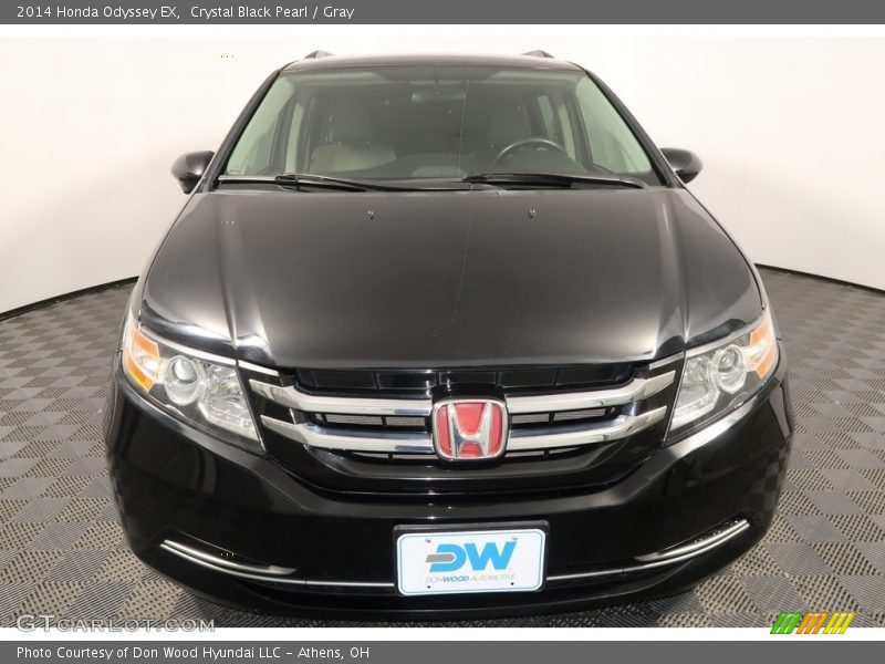 Crystal Black Pearl / Gray 2014 Honda Odyssey EX