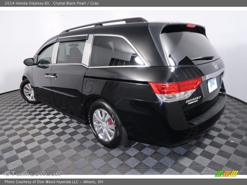 Crystal Black Pearl / Gray 2014 Honda Odyssey EX