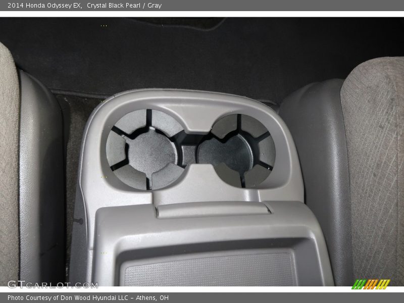 Crystal Black Pearl / Gray 2014 Honda Odyssey EX