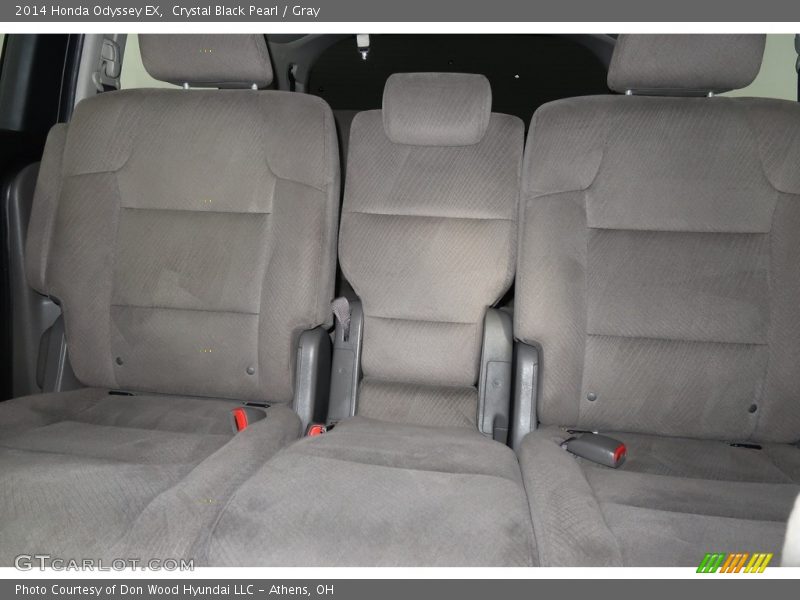 Crystal Black Pearl / Gray 2014 Honda Odyssey EX