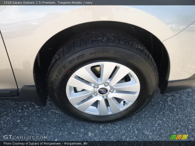 Tungsten Metallic / Ivory 2018 Subaru Outback 2.5i Premium