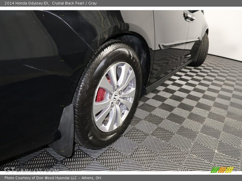 Crystal Black Pearl / Gray 2014 Honda Odyssey EX