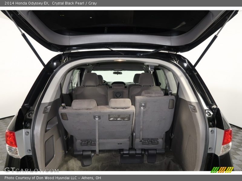 Crystal Black Pearl / Gray 2014 Honda Odyssey EX