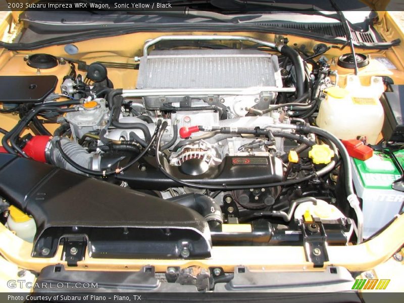  2003 Impreza WRX Wagon Engine - 2.0 Liter Turbocharged Liter DOHC 16-Valve Flat 4 Cylinder